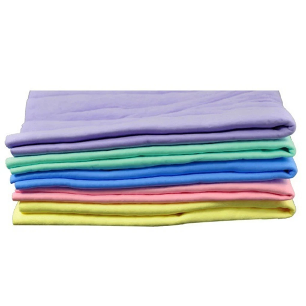 

Color Random Car Wash Towel Cleaner Car Body Window Cleaning Rag Water Absorption Drying Cloth Home Supplies