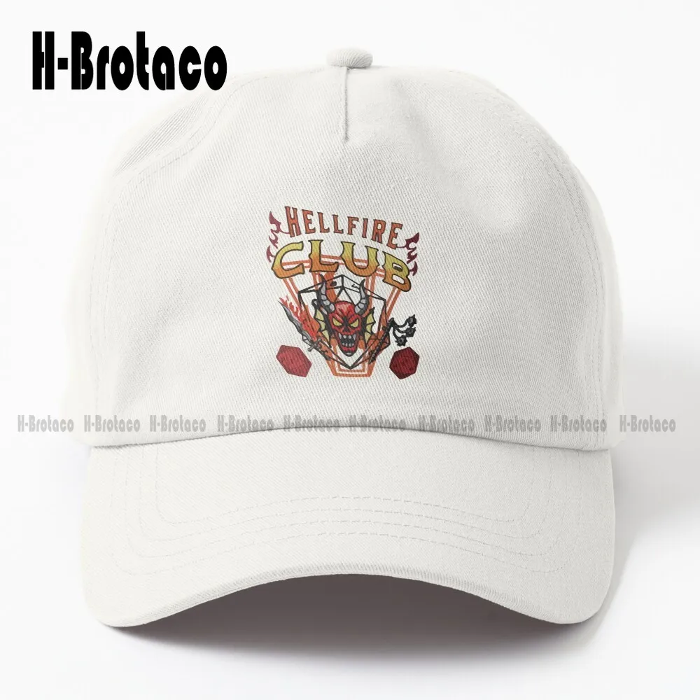 

Бейсболка Hellfire Club - Hfc для папы, белая хлопковая уличная простая винтажная Кепка с козырьком, повседневная Кепка s в стиле хип-хоп, кепки-траке...