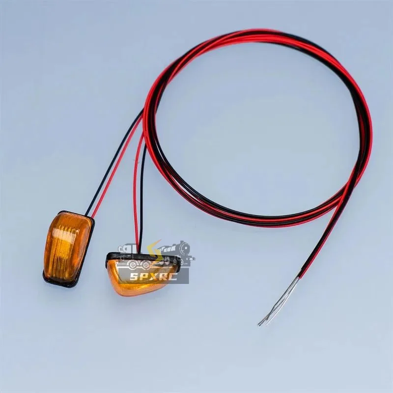 Лампа габаритного освещения для 1/14 Tamiya RC самосвал SCANIA 770S R620 VOLVO BENZ Arocs MAN TGX LESU