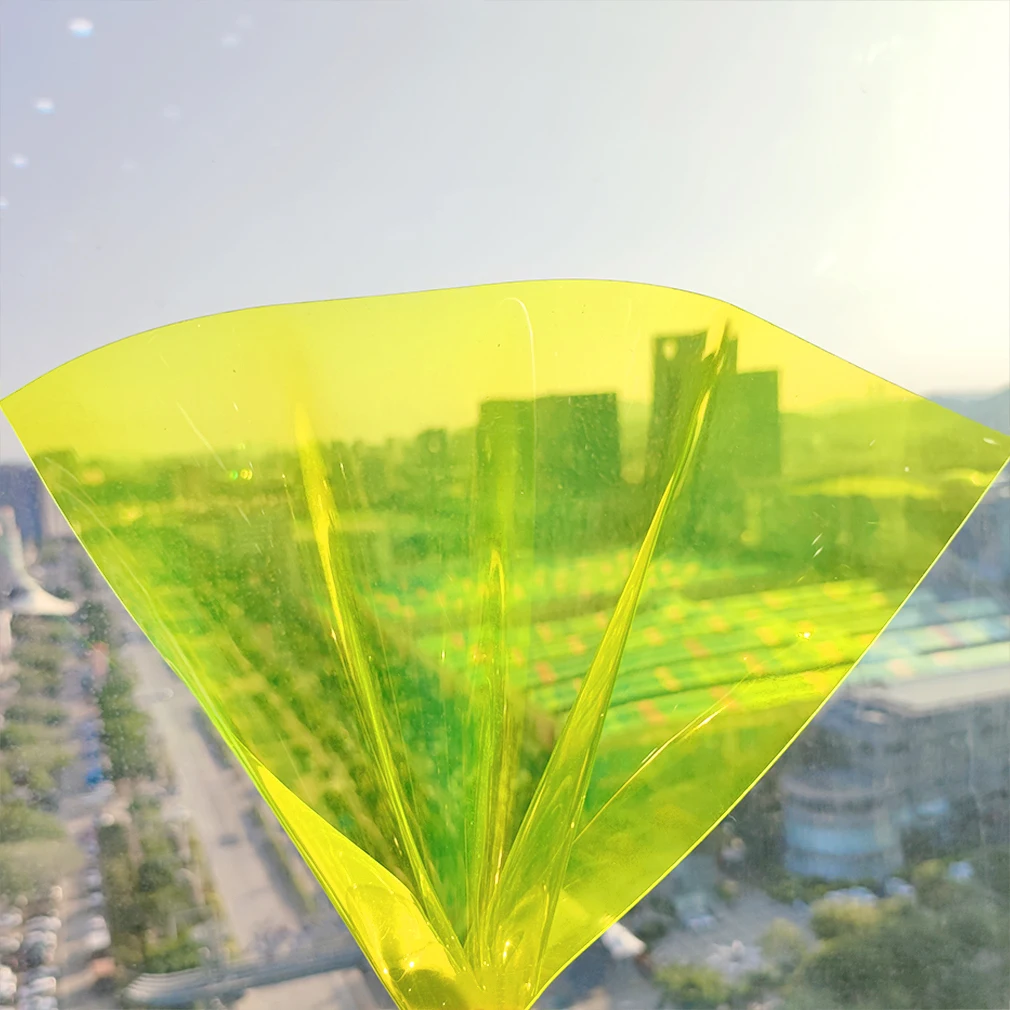 Лазерная Переливающаяся голографическая пленка прозрачная ткань из ПВХ/ТПУ кожаная радужная пленка Блестящий виниловый материал 7-13 шт./компл.