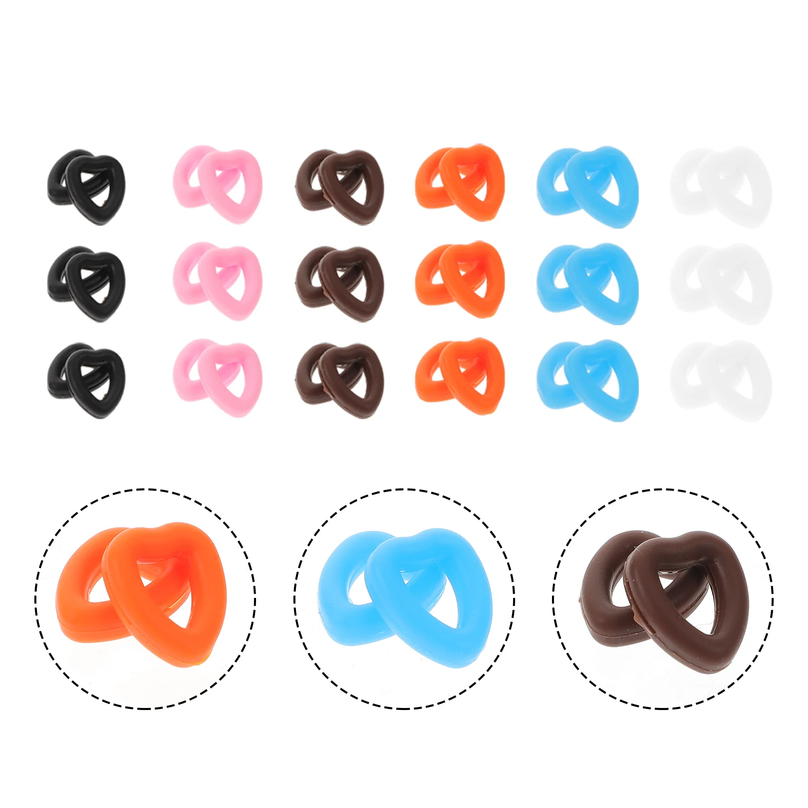 

Glasses Ear Grip Eyeglass Accessoriescushions Eyegrippers Grips Behind The Silicone Ears Cushion