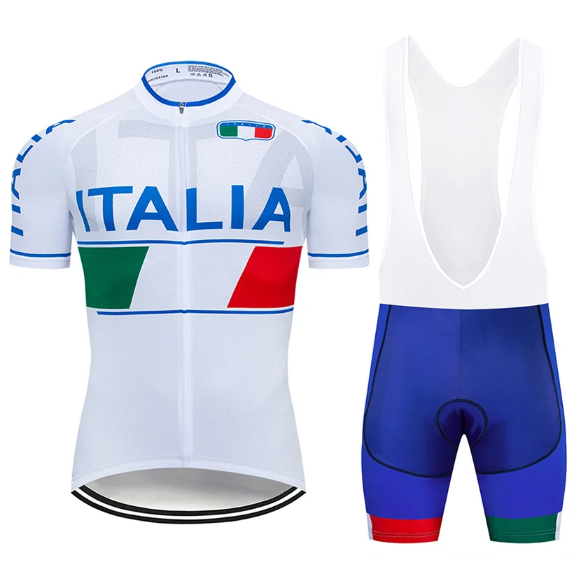 

Трикотажная одежда для велоспорта Team ITALIA, гелевый комплект, Мужская одежда для велоспорта с коротким рукавом, одежда для велоспорта, одежда для велоспорта, футболка для горных велосипедов