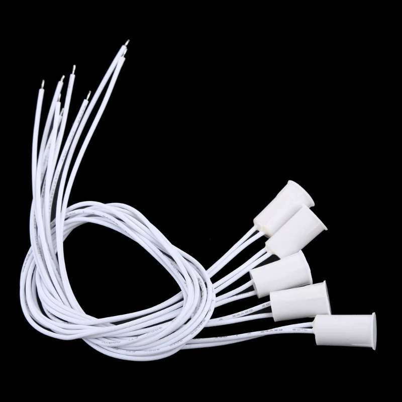 5 шт. встраиваемые магнитные контакты для окон и дверей сигнализация герконовый