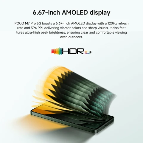 Смартфон Poco M7 Pro 5G, 8/256ГБ, 12/256ГБ, 12/512ГБ, global