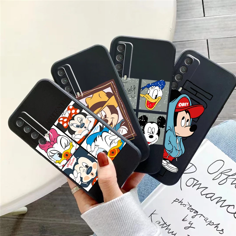 

Disney Mickey Mouse Cartoon Phone Case For Huawei Honor 10 V10 10i 10 Lite 20 V20 20i 20 Lite 30S 30 Lite Pro Carcasa Coque