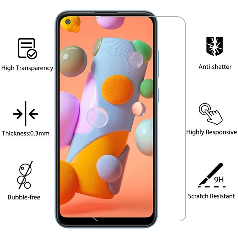 Защита экрана для samsung a11 m11 защитное закаленное стекло на galaxy a m 11 11a пленка samsunga11