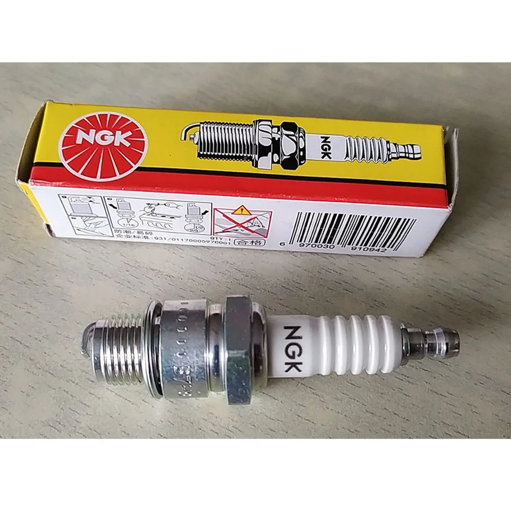 

Free Shipping 1Piece Spark Plug For Yamaha Outboard For 2 Stroke Outboard Motor 14Mm/b7hs-10 Replace Br7hs-10