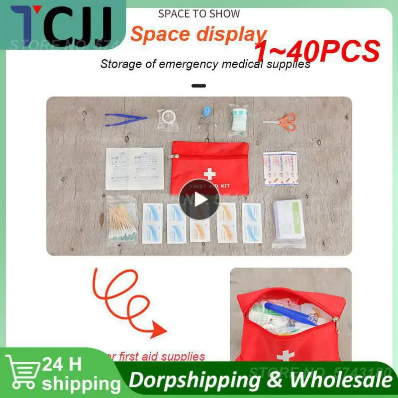 

1-40 шт./комплект, водонепроницаемый комплект первой помощи