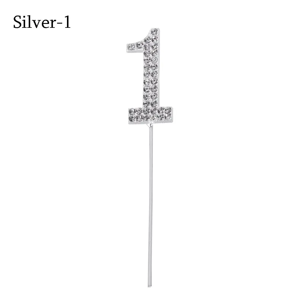 

Золотой топпер для торта 0-9