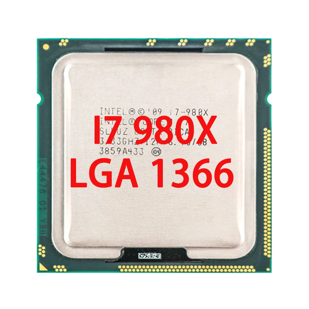 

i7 980X cpu processor 3.33GHz Six-Core LGA1366 Desktop