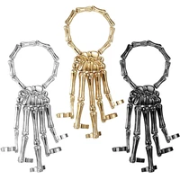 gothic steampunk bracelet for women punk hand skull skeleton elasticity adjustable bracelet bangles femme jewelry accessories