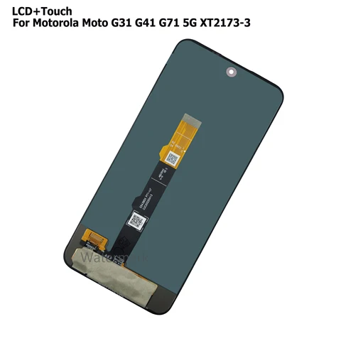ЖК-экран XT2173 для Motorola Moto G31 G41 G71, дисплей с сенсорным экраном в сборе, запчасти для ремонта, оригинал протестирован
