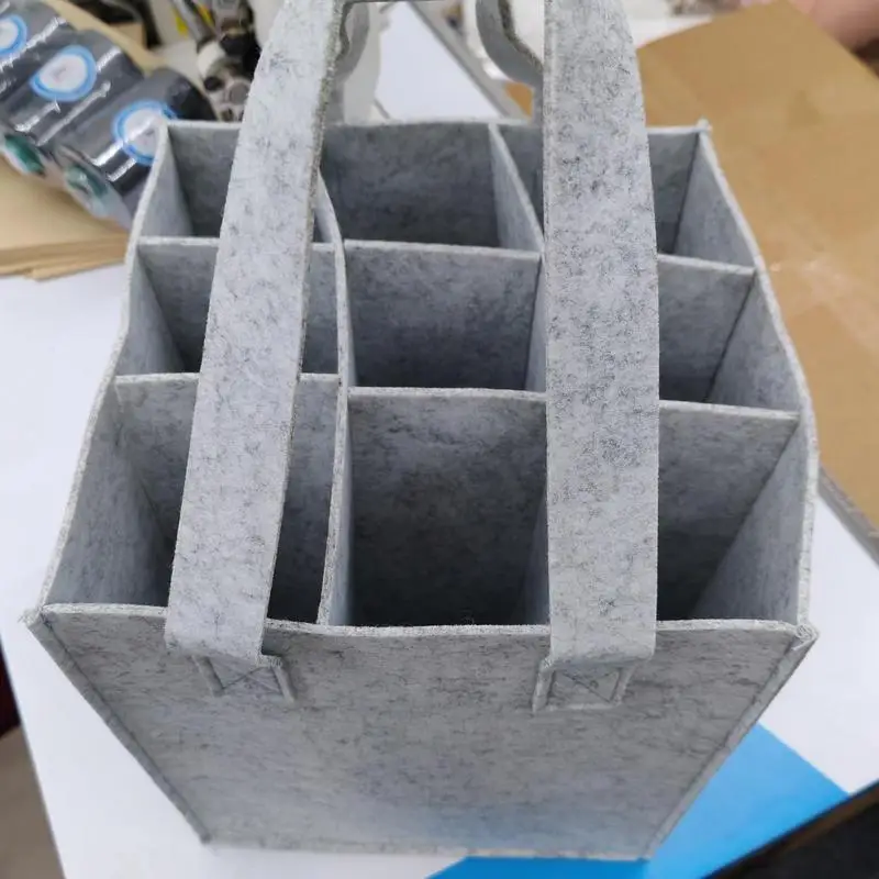 Сумка-переноска для вина сумка-тоут из войлока с изоляцией 9 бутылок Герметичная