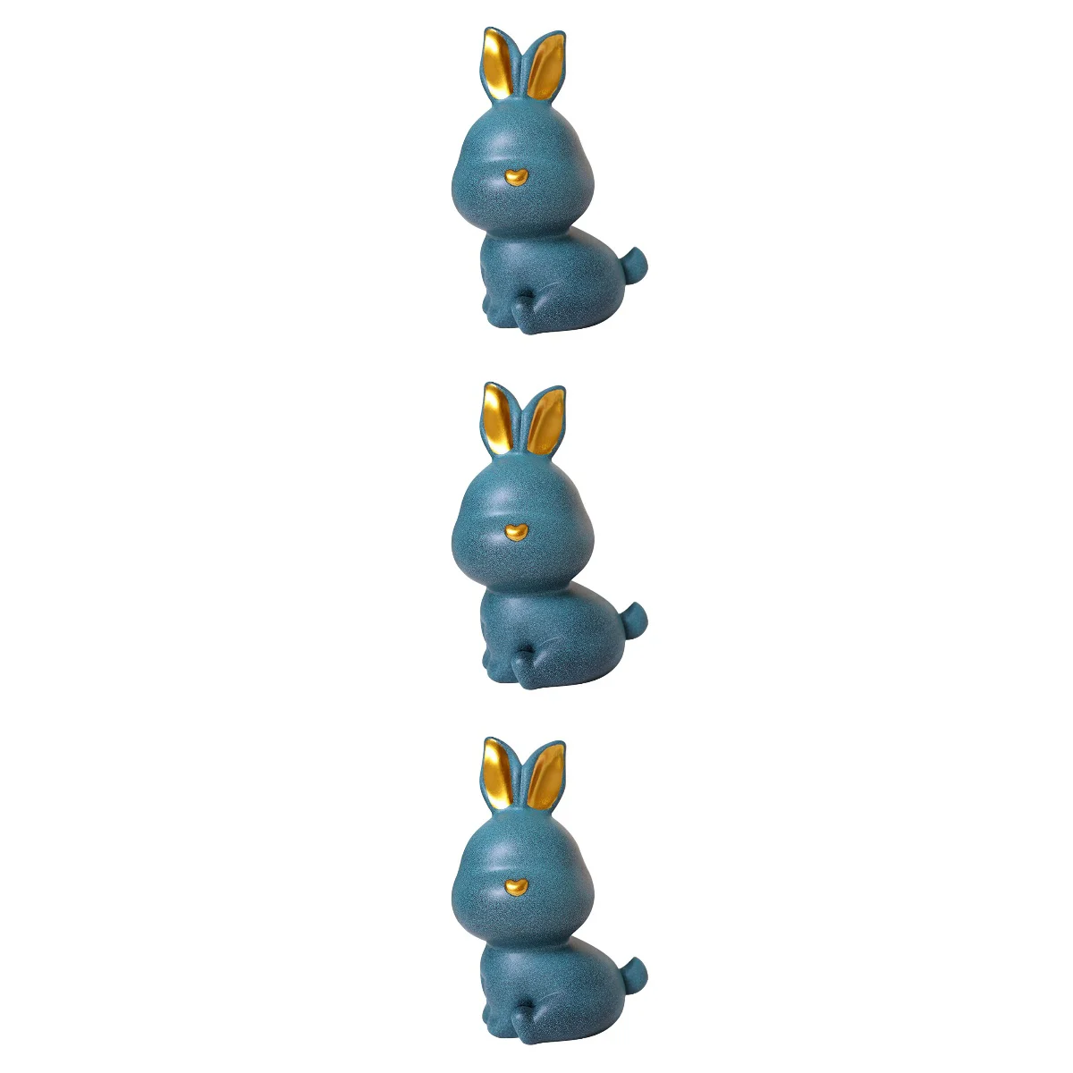 

3pcs Cartoon Bank Bunny Decor Cartoon Piggy Bank Anti-fall Money Jar Decor