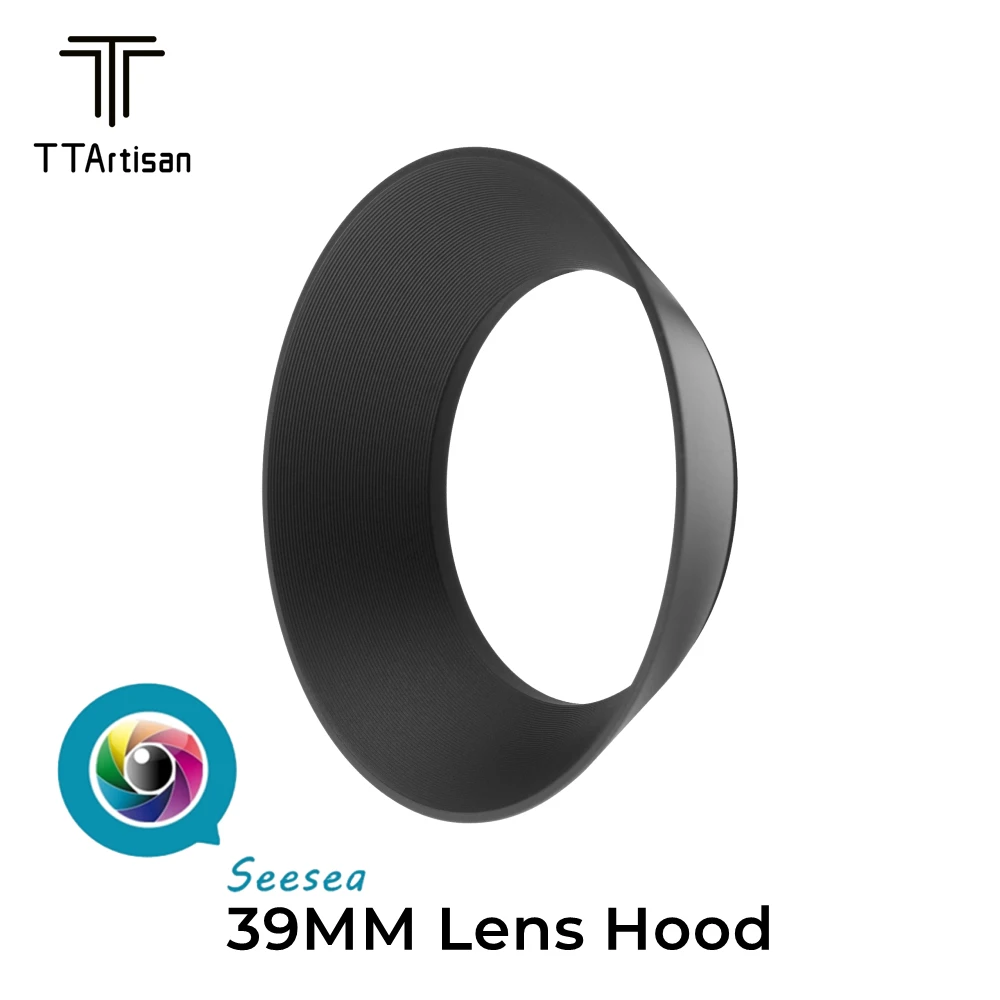 

TTartisan 39 мм бленда объектива, совместимая с TTartisan 35 мм f1.4 и другие линзы с размером фильтра 39 мм