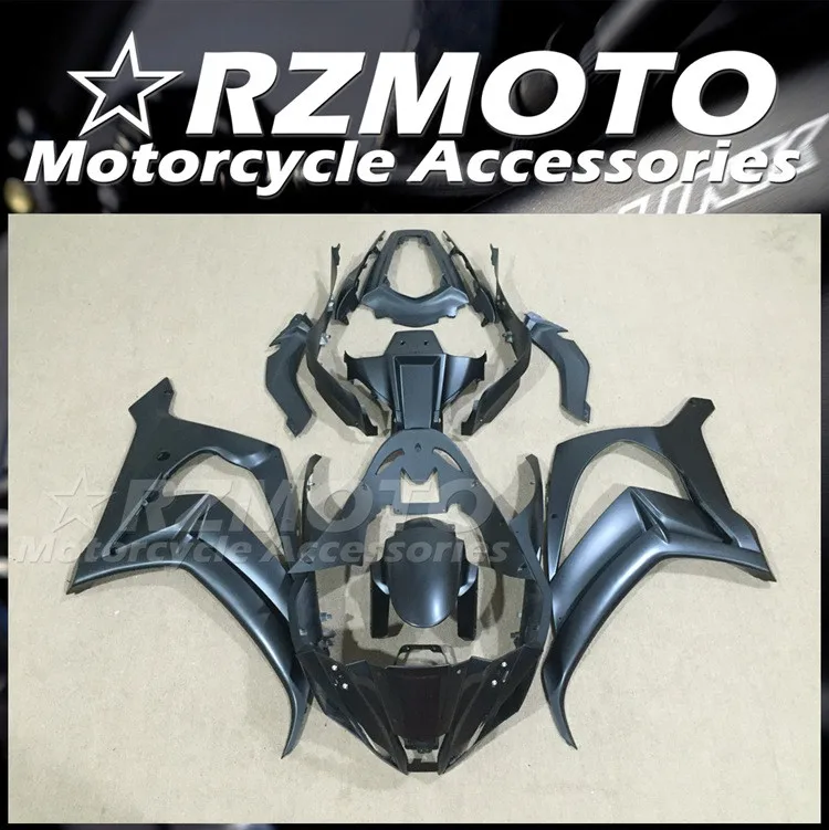 

Инъекция Новый ABS Обтекатели комплект подходит для kawasaki Ninja ZX-10R ZX10R 2011 2012 2013 2014 11 12 13 14 15 черный матовый на заказ