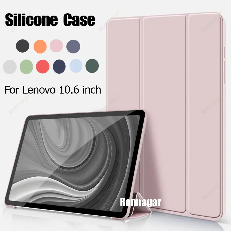 

For Lenovo Tab M10 Plus Case 10.6 Inch 2022 3rd Gen Slim Stand Soft Back Protective Smart Case for Lenovo Tab M10 Plus 10.6 2022