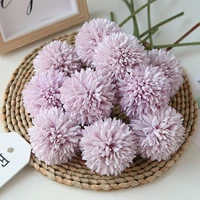 5pcspack artificial silk dandelion flower high quality fake florals decorations for home room wedding vase decor accessories
