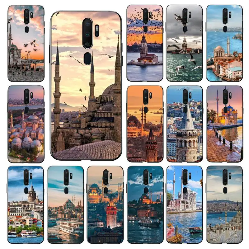 

MaiYaCa Turkey Istanbul Scenery Phone Case for Vivo Y91C Y11 17 19 17 67 81 Oppo A9 2020 Realme c3