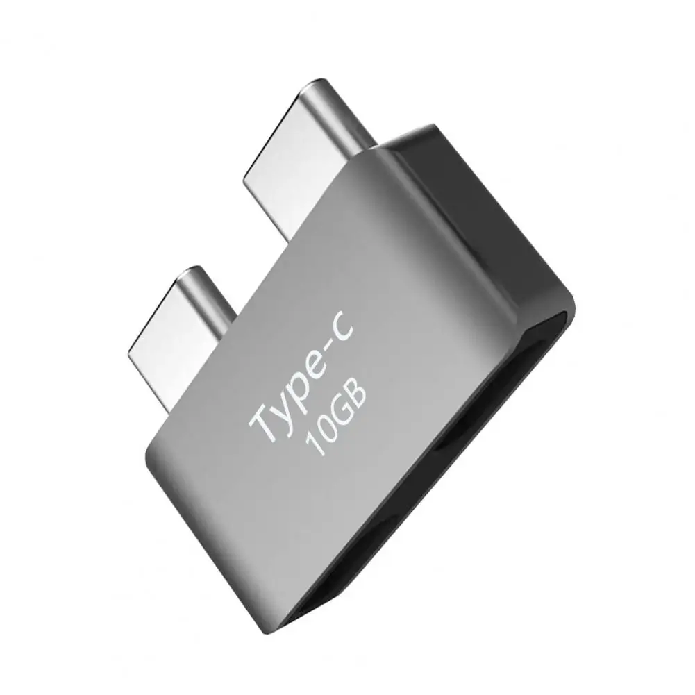 

Высокоскоростной адаптер-удлинитель из алюминиевого сплава с двумя внешними USB-портами типа C для MacBook Pro/Air