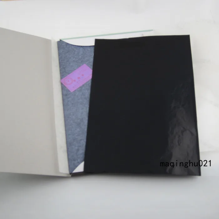 Односторонняя черная карбоновая бумага формата A4 может использоваться