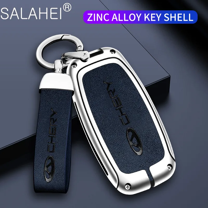 

Zinc Alloy Car Key Cover Case Shell Holder For Chery Tiggo 8 Pro Tiggo 8plus Arrizo 5 Plus 7pro New Arrival Interior Accessories