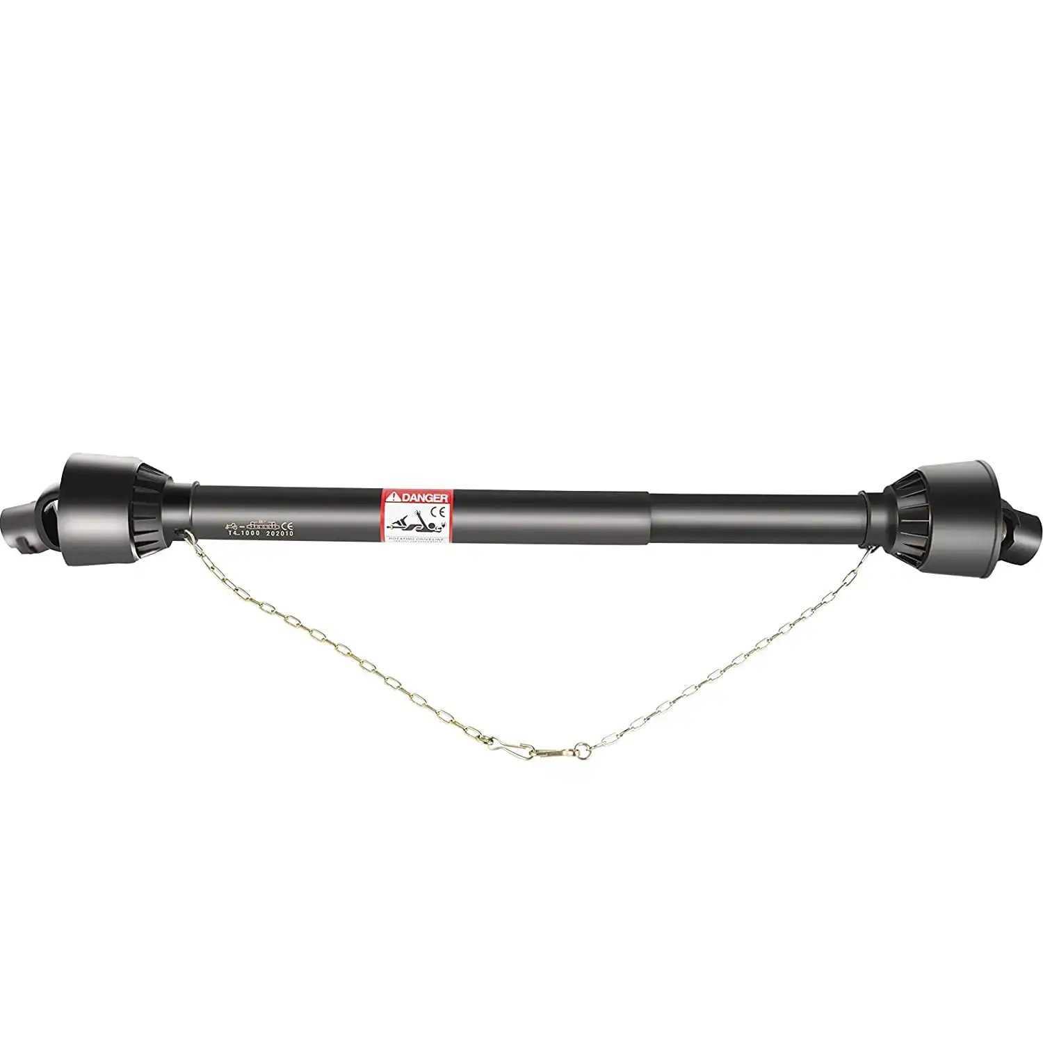 

1-3/8" PTO Drive Shaft, 6 Spline End Round End PTO Driveline Shaft, Series 4 Tractor , 39"-55" , Rotary Cutter