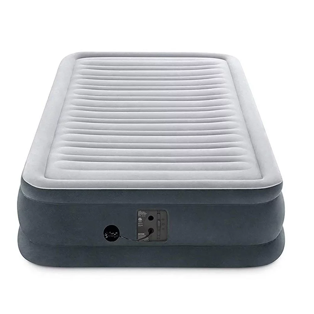 

13" Intex Dura Beam Plus Series Mid Rise Airbed Mattress with Built In Electric Pump