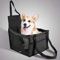 pet dog sling car seat cover cushion to carry waterproof basket folding hammock pet carrying cats and dogs safe travel basket