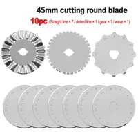 round blade lace knife dotted round knife gear blade wave flat rubber band rotary hob cutting cloth and paper