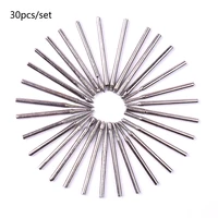 cheerbright 30pc diamond coated cuticle removal nail drill set rotary grinding burrs glass drill bit diytool set