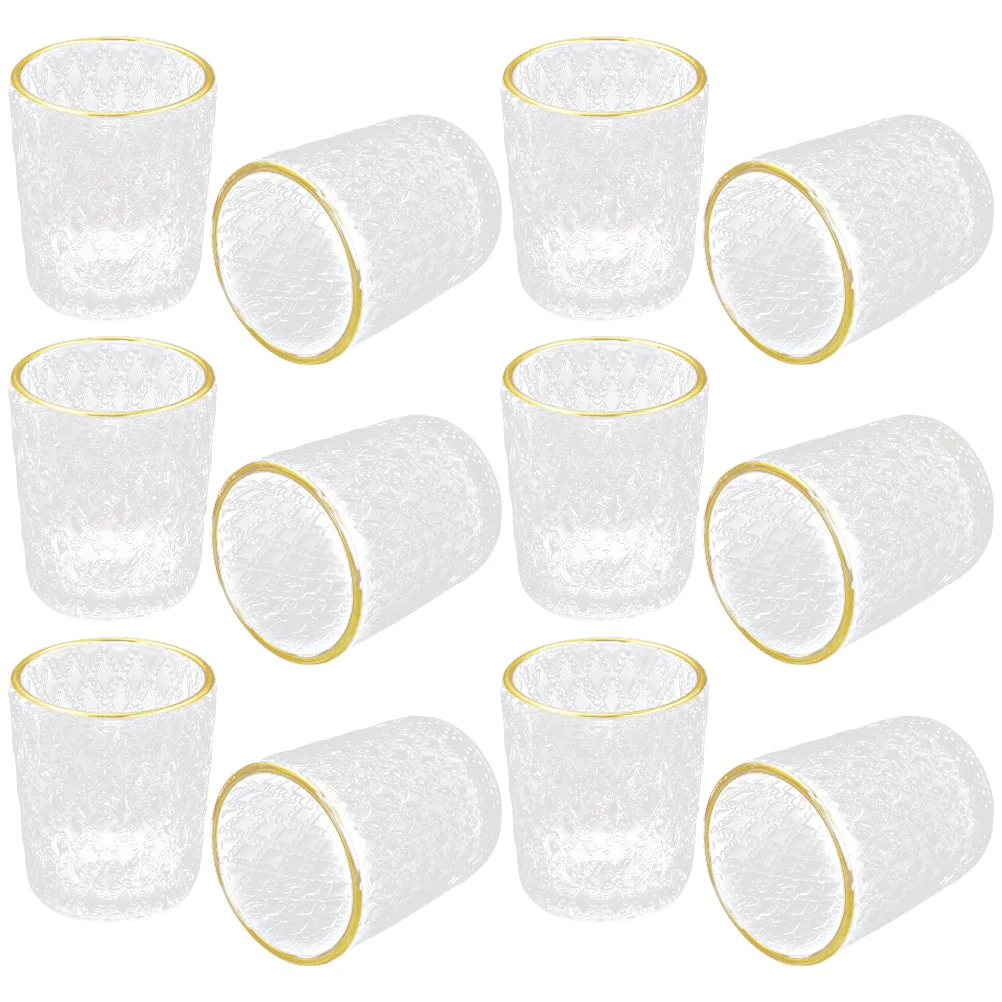 

12pcs Romantic Holder Hand-made Holder Wedding Candlestick Adornment