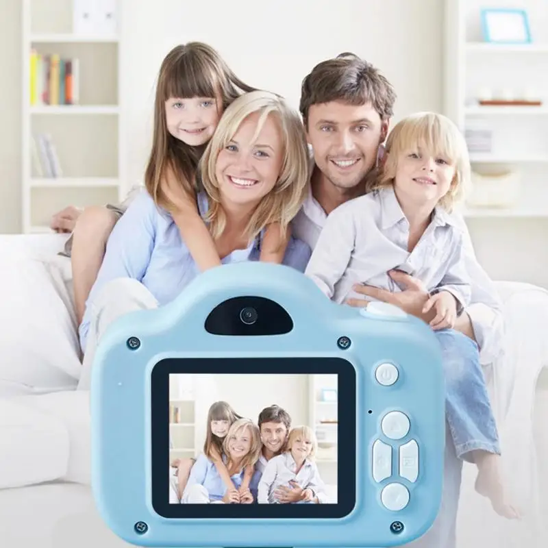 

1080P HD Screen Camera 4X Zoom Children's Camera Kids Cartoon Cute Camera Outdoor Photography Video Camera Birthday Gift For Kid