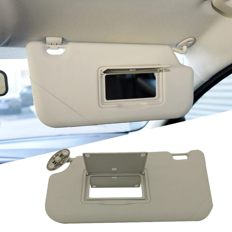 1 пара передний боковой солнцезащитный козырек с зеркалом для макияжа Ford Focus 2012-2018