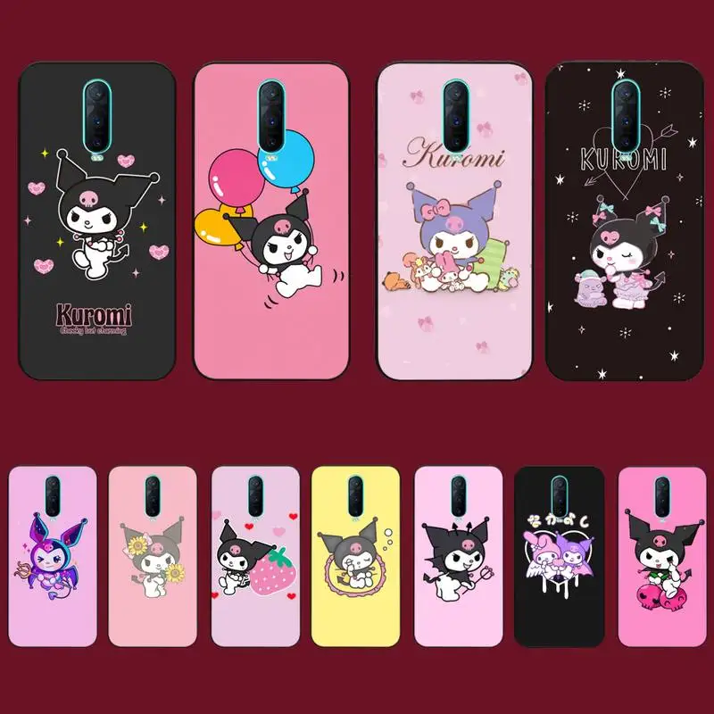 

BANDAI Kuromi Phone Case for Vivo Y91C Y11 17 19 17 67 81 Oppo A9 2020 Realme c3