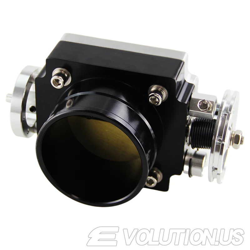 

Universal CNC Aluminum Black VQ35 Throttle Body 4 Bolt Intake 80mm