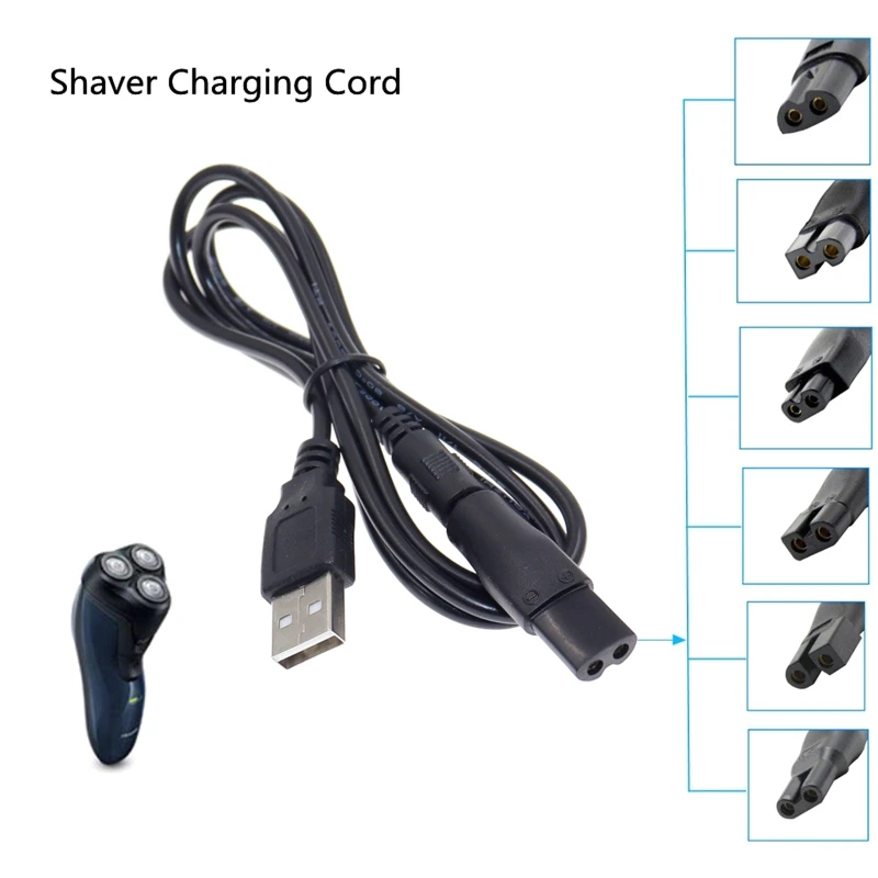

DC5.5x2.1mm Male To C8 Tail Female Plug Adapter Converter for RQ310 RQ311 RQ312 RQ320 RQ328 RQ330 RQ338 RQ331 Shaver