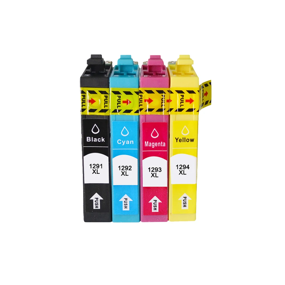 T1295 Multipack Замена чернильных картриджей для T1291 T1292 T1293 T1294 Совместимость с Epson SX435W
