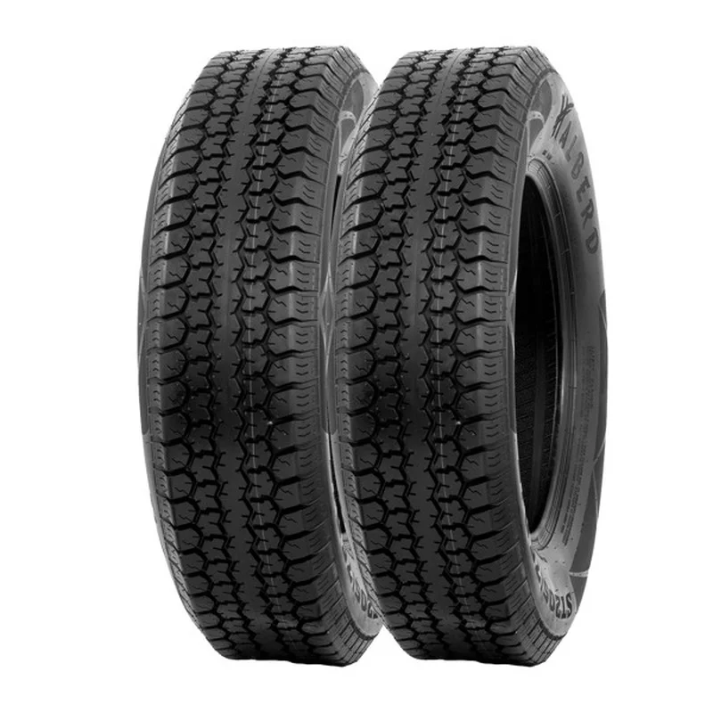 

Set Of 2 ST205/75D15 Trailer Tires 6Ply 205 75 15 Trailer Tires