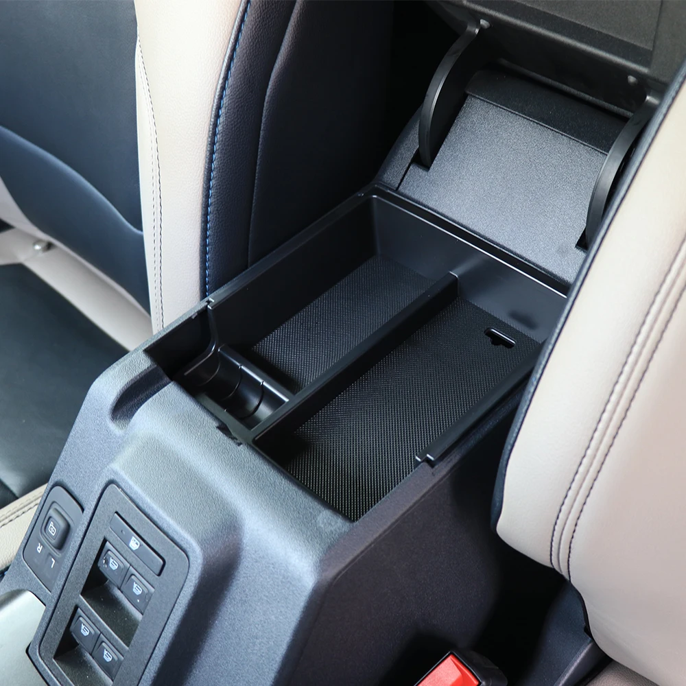 

Shanghai Sanfu B1020 for Ford for BRONCO Center Armrest Storage Box (with Silicone Mat) abs Lantsun