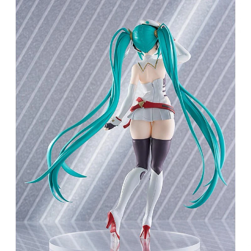 Фото Подлинная в наличии Gsc Pop Up Parade Racing Hatsune Miku 2023, фигурка Gt Plan, модель игрушки для коллекции подарков №3