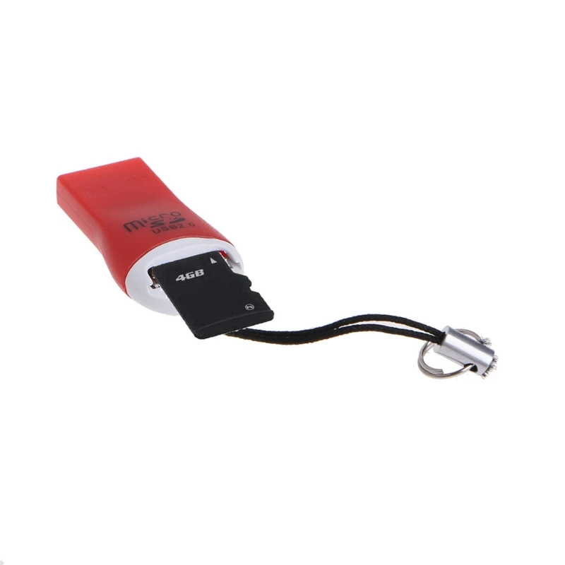 Whistle Style Mini USB 2.0 Micro SD SDHC SDXC T-Flash Memory Card Reader Adapter images - 6