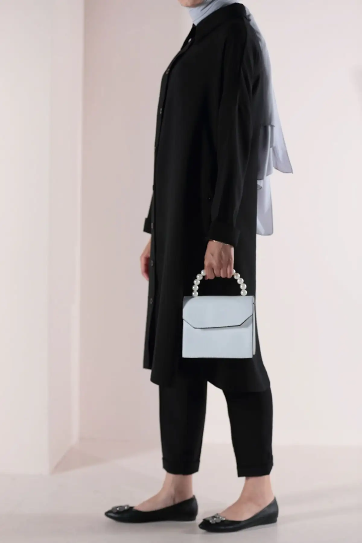 

TK80212 should pant suits BUTTON Women's Islamic Team 2021