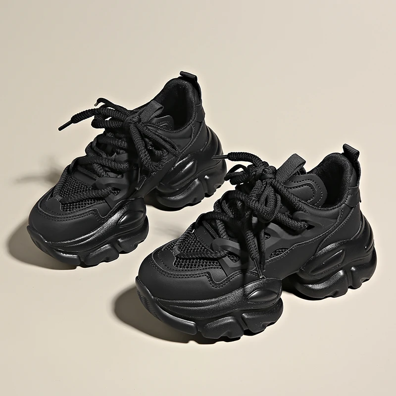 

Women's Sneakers 2023 Spring Autumn Shoes for Women Casual Shoes Breathable Mesh Shoes Lace-up Fashion Ladies Vulcanize Shoes