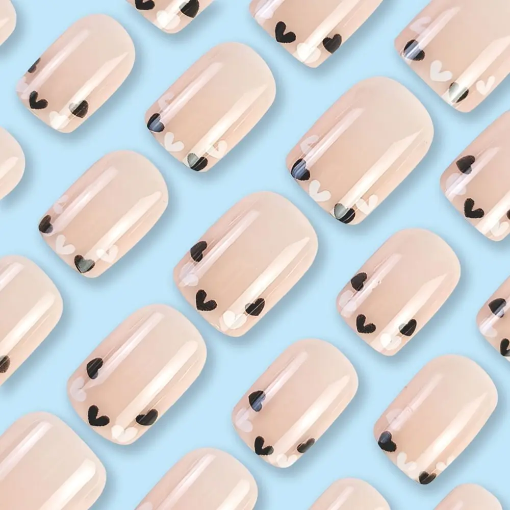 24 шт./коробка накладные ногти кошачий глаз