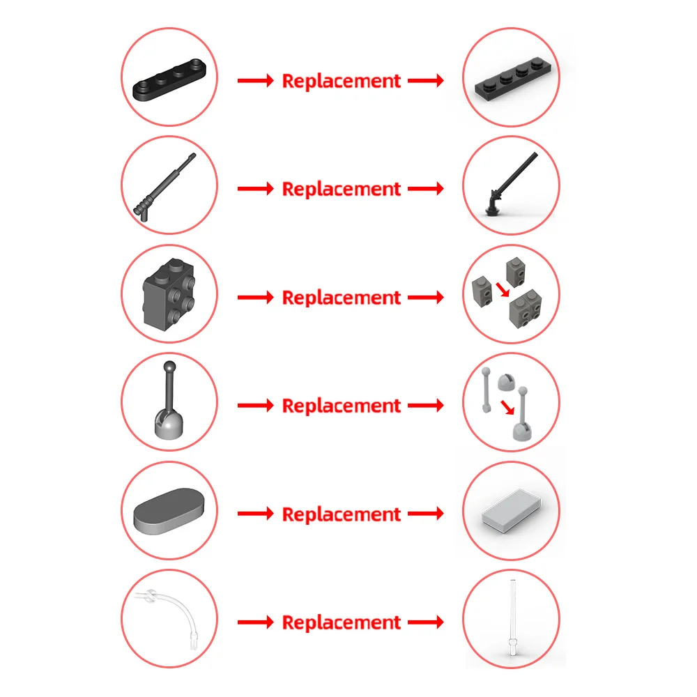 Конструктор gobrick MOC M2A4B Strider V2 робот-конструктор антирезервуар креативные сборные
