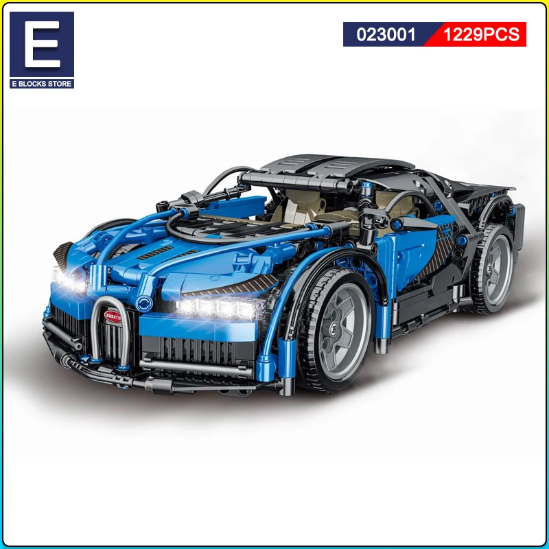 

Technical Original Bugatti Sports Car Building Block Model Compatible with Lego Lamborghini High-Tech Racing Bricks Boy Toy Gift