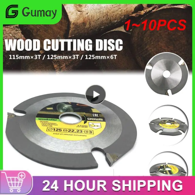 

1~10PCS woodworking slotted blade 115/125mm carbide circular saw blade disc cutting blade angle grinder woodworking saw blade