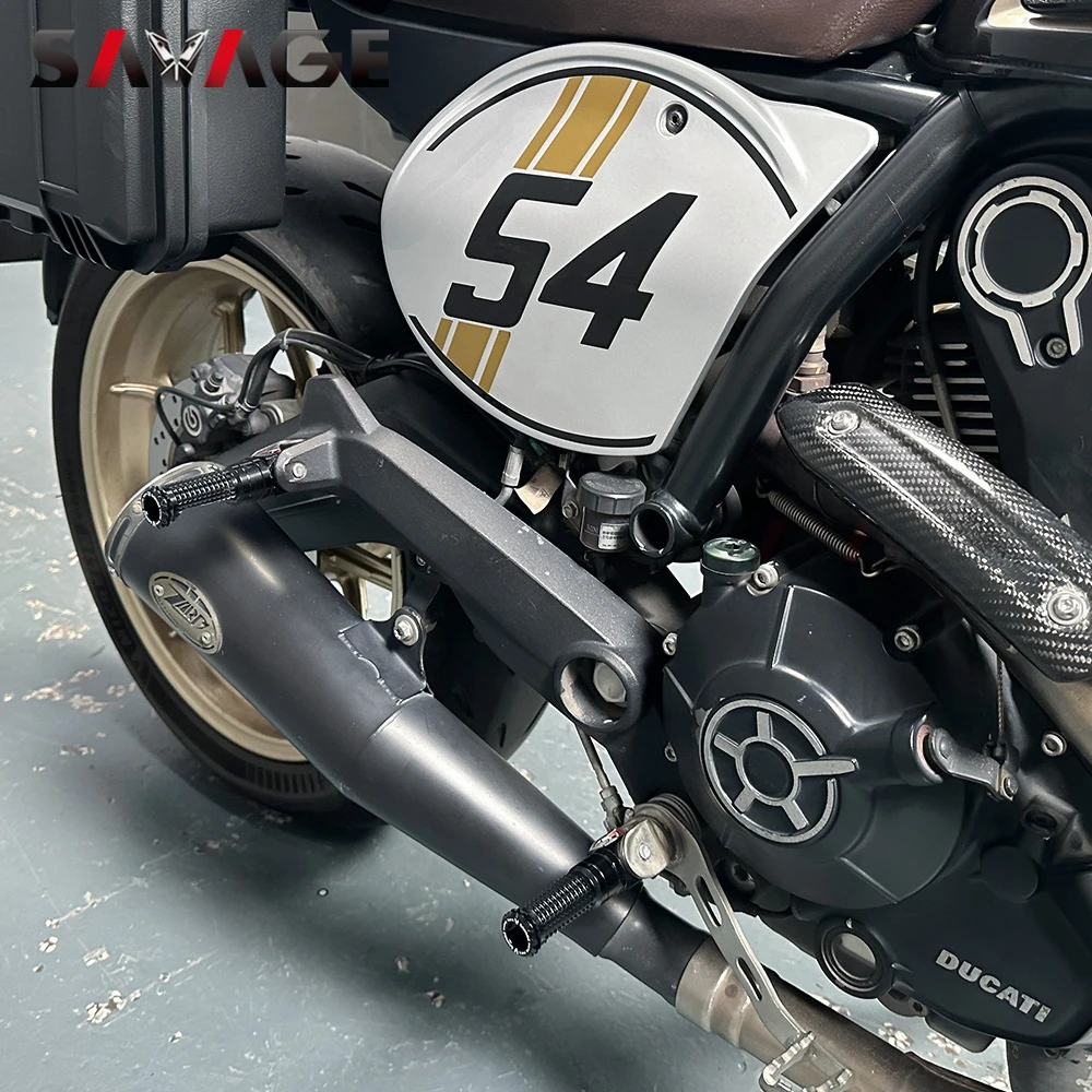 Подставка для пассажирских подножек Rider Ducati Monster 659 696 795 796 797 1100 Supersport 937 939 950/S 2009-2024