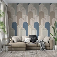 custom 3d wallpaper modern abstract geometric light luxury geometric tv background wall painting papel de parede tapety fresco